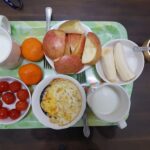 어머니와의 아침 겸상